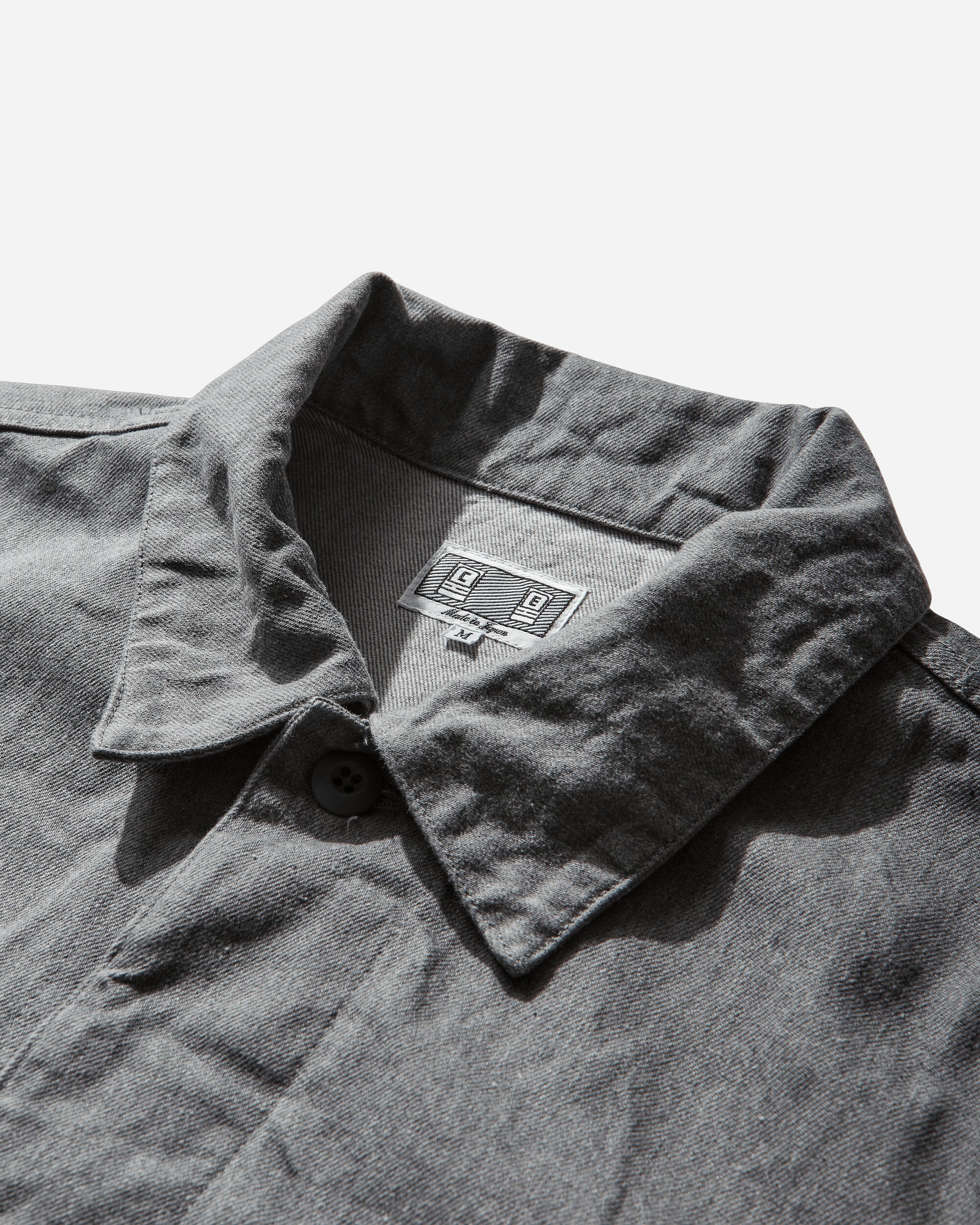 Cav Empt Ash Community Button Jacket Grey Coats and Jackets Bomber Jackets CES28JK18 GREY