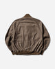 Cav Empt Cotton Flannel Zip Jacket Brown Coats and Jackets Bomber Jackets CES28JK15 BROWN