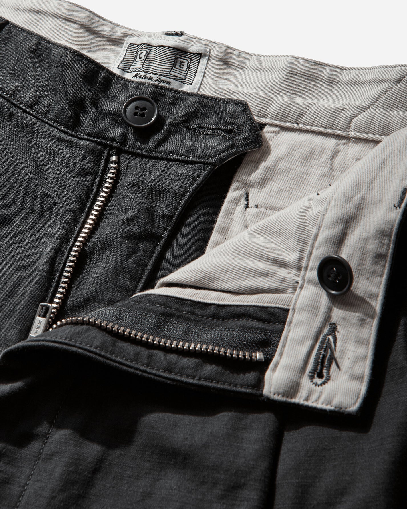 Cav Empt Washed Cotton One Tuck Pants Charcoal Pants Casual CES29PT08 CHARCOAL