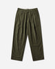 Cav Empt Brushed Soft Cotton One Tuck Pants Green Green Pants Chinos CES28PT07 GREEN