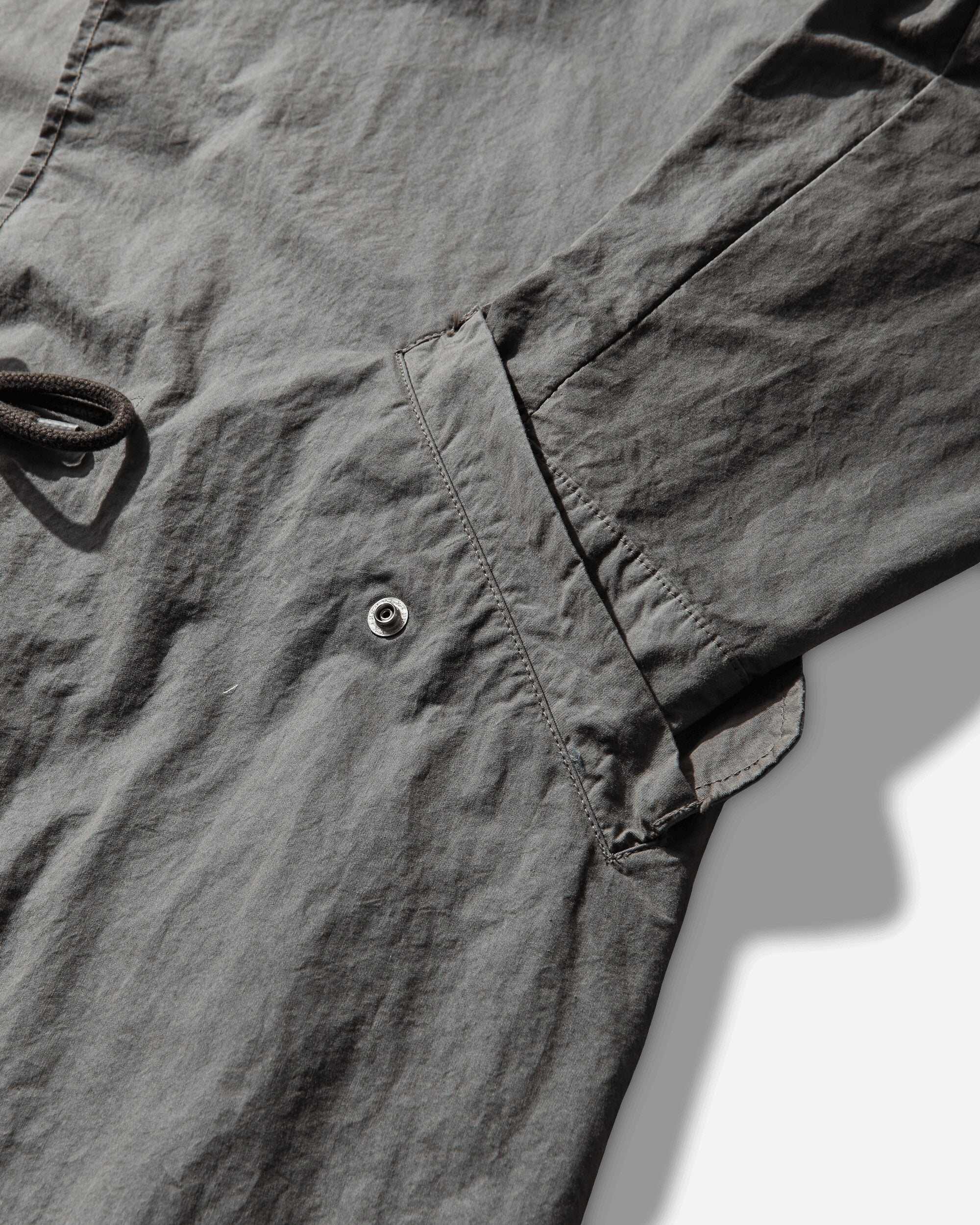 Cav Empt Overdye Cn Long Coat Grey Coats and Jackets Coats CES29JK05 GREY