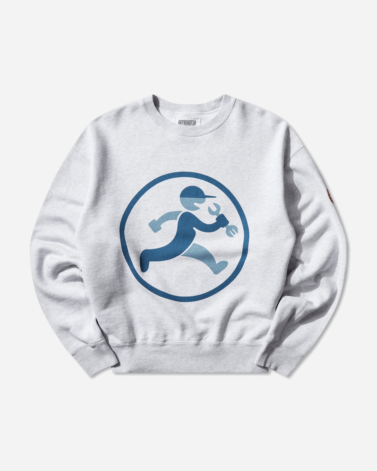 Cav Empt As Hsf 001 Crew Neck Grey Sweatshirts Crewneck CES29CS01 GREY