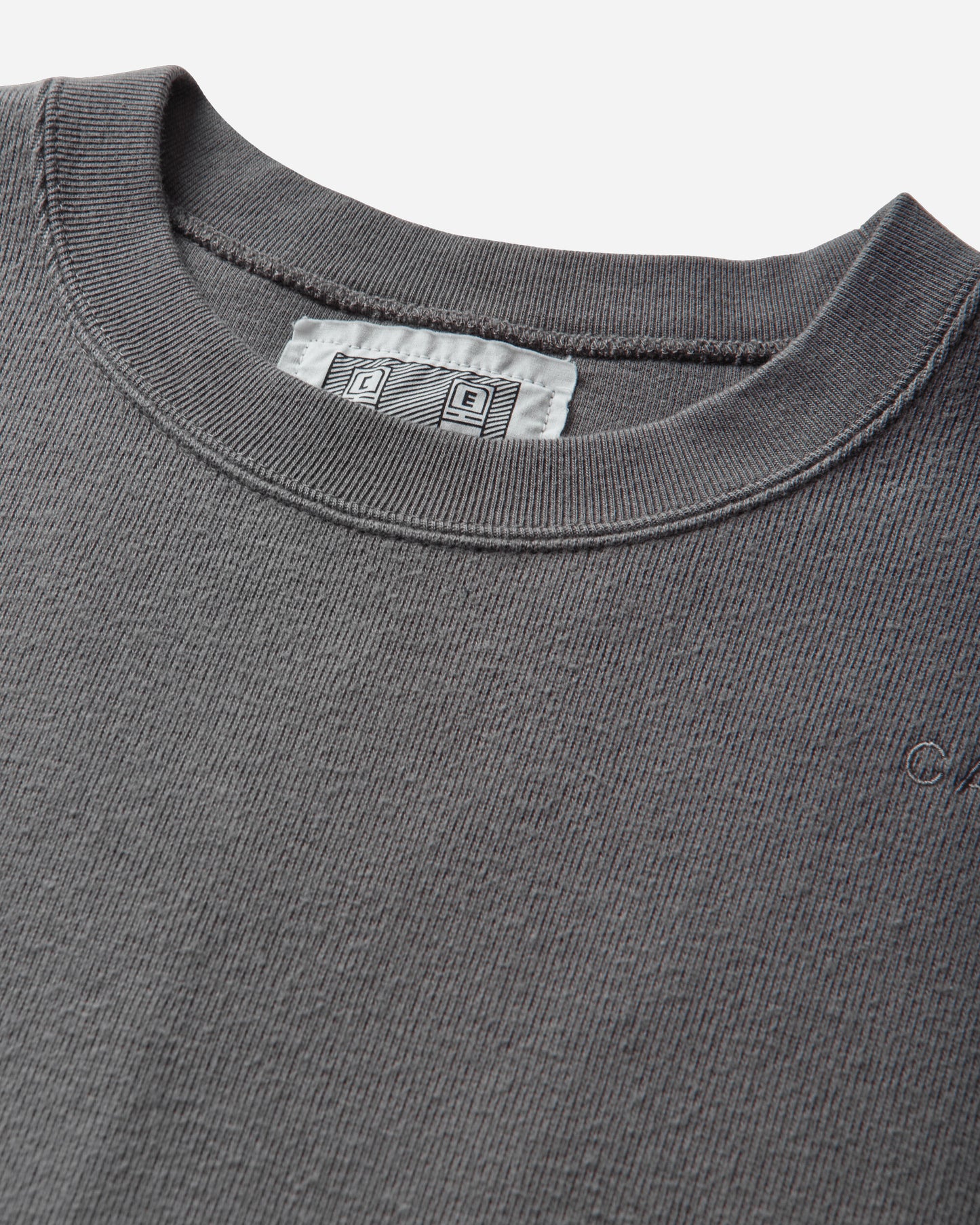 Cav Empt Dbl Knit Short Sleeve Crew Neck Khaki Sweatshirts Crewneck CES29CS23 KHAKI