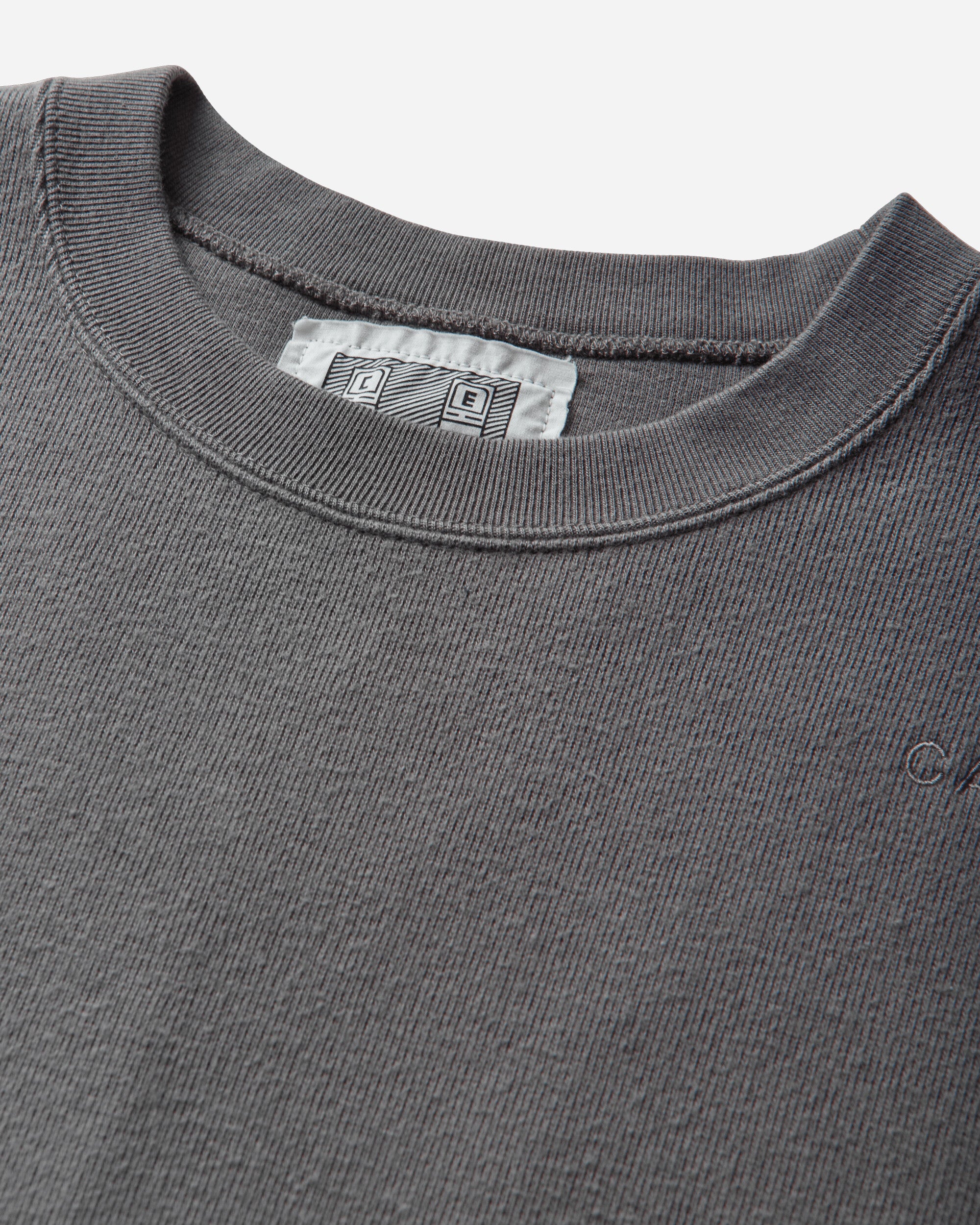 Cav Empt Dbl Knit Short Sleeve Crew Neck Khaki Sweatshirts Crewneck CES29CS23 KHAKI