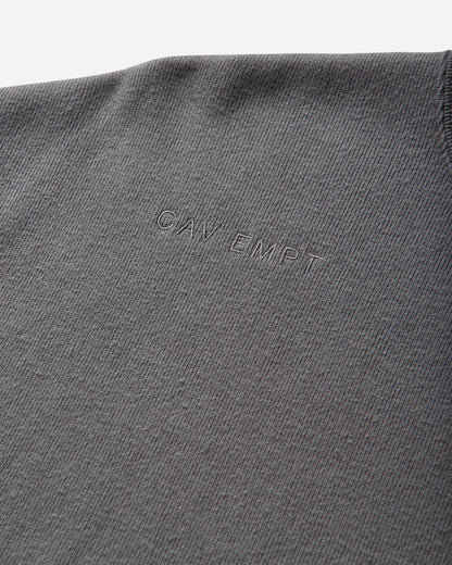 Cav Empt Dbl Knit Short Sleeve Crew Neck Khaki Sweatshirts Crewneck CES29CS23 KHAKI