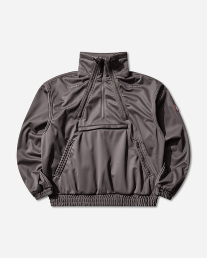 Cav Empt Fleece Back Half Zip Grey Sweatshirts Crewneck CES29CS15 GREY