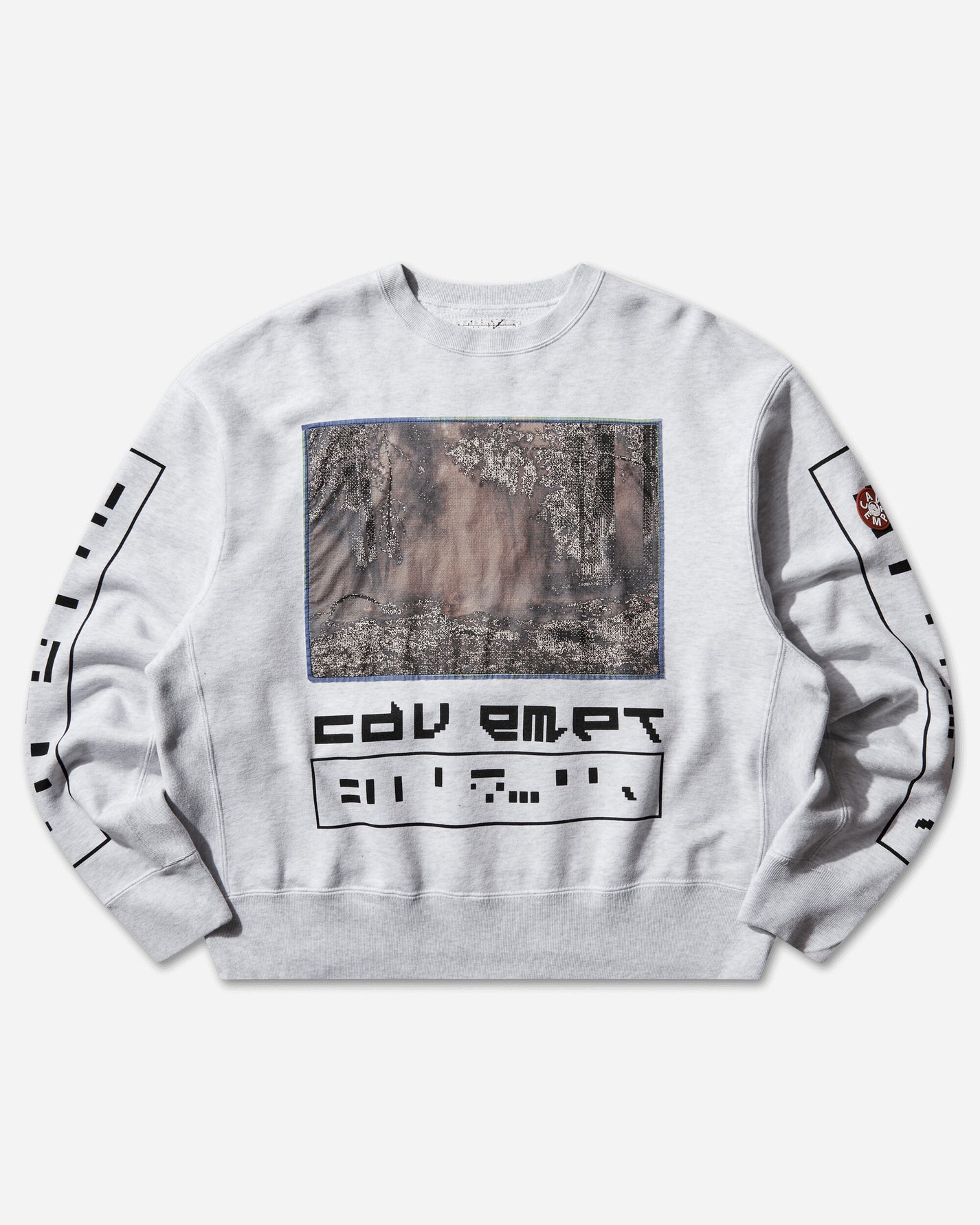 Cav Empt Gondol4W1$H Crew Neck Grey Sweatshirts Crewneck CES28CS02 GREY