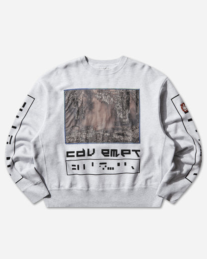 Cav Empt Gondol4W1$H Crew Neck Grey Sweatshirts Crewneck CES28CS02 GREY