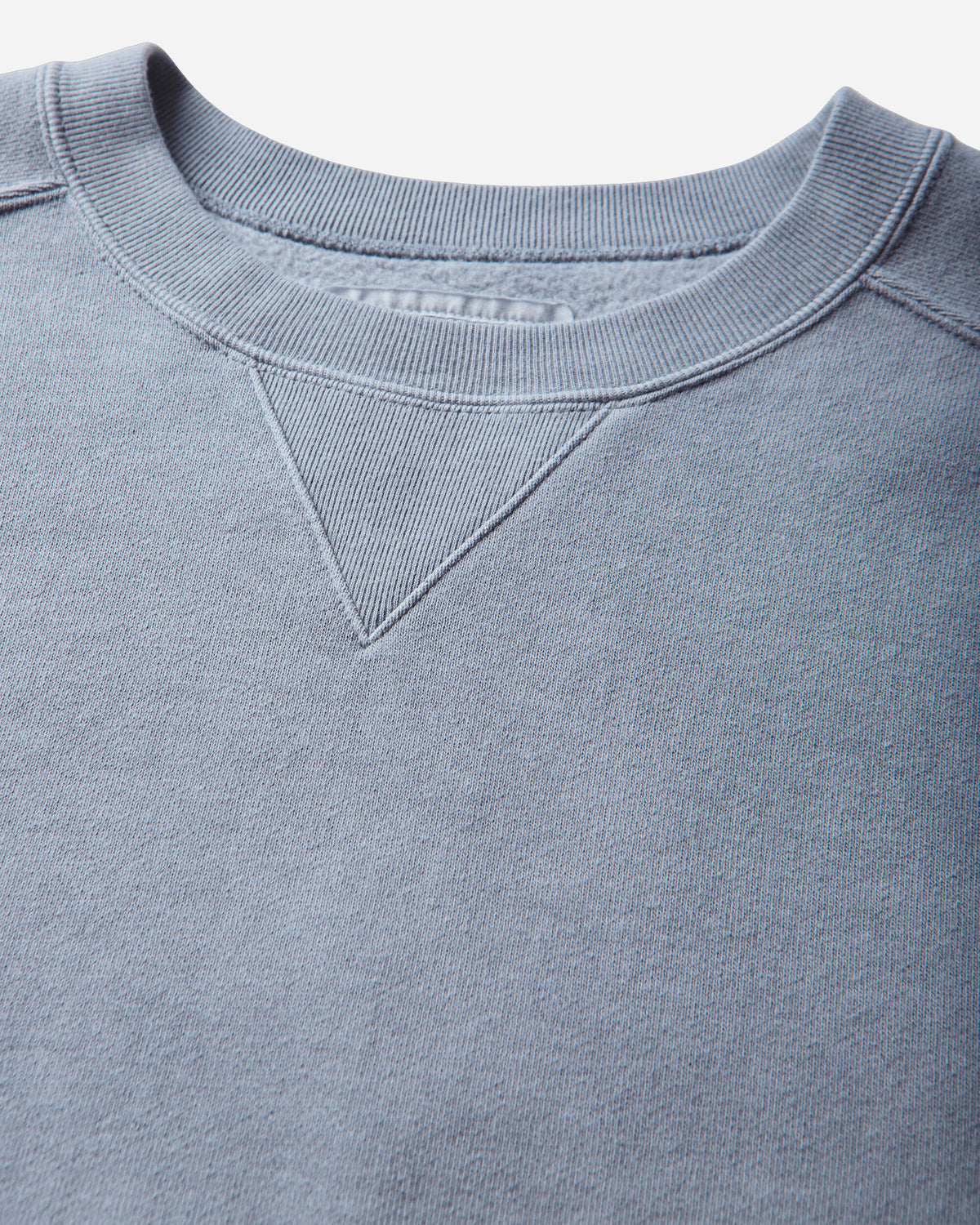Cav Empt Overdye Panel Shoulder Crew Neck Grey Grey Sweatshirts Crewneck CES30CS10 GREY