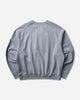 Cav Empt Overdye Panel Shoulder Crew Neck Grey Grey Sweatshirts Crewneck CES30CS10 GREY