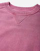 Cav Empt Overdye Panel Shoulder Crew Neck Red Red Sweatshirts Crewneck CES30CS10 RED
