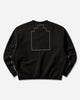 Cav Empt Solid Loose Crew Neck Black Black Sweatshirts Crewneck CES28CS12 BLACK