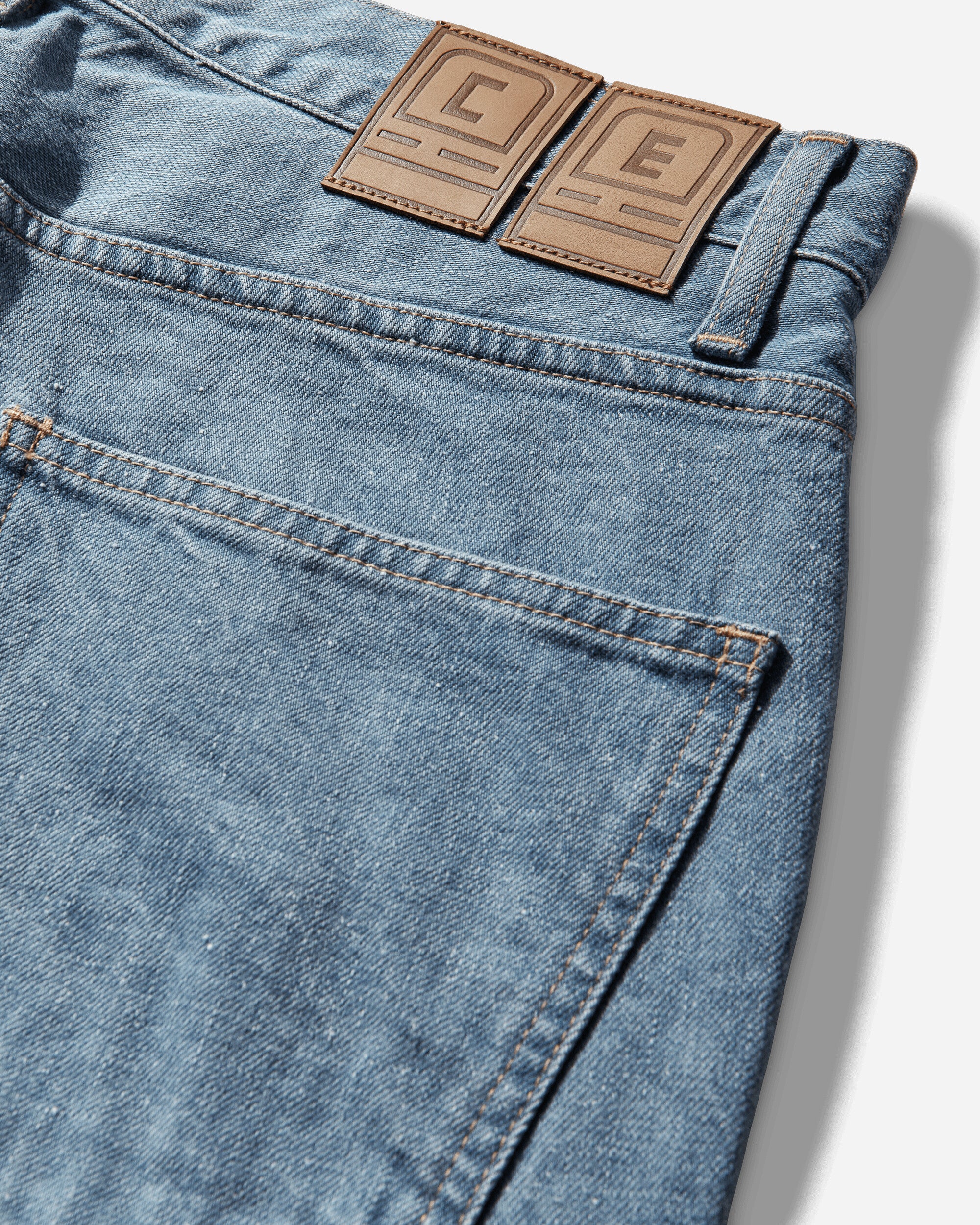 Cav Empt 1992 Washed Nep Denim Indigo Pants Denim CES29PT01 INDIGO