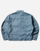 Cav Empt Washed Nep Denim Trucker Jacket Indigo Coats and Jackets Denim Jackets CES29JK18 INDIGO