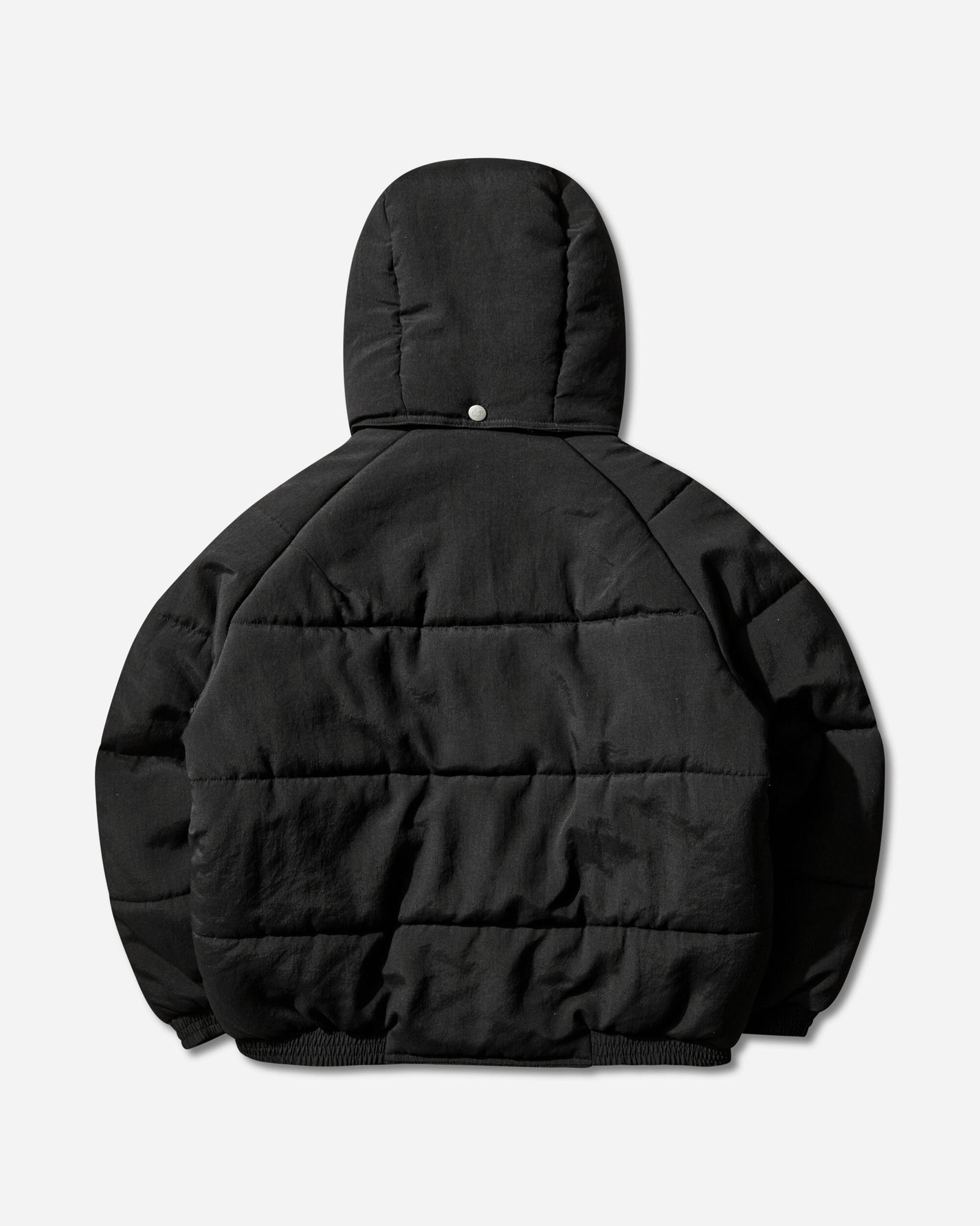 Cav Empt Diagonal Flap Puff Jacket Black Coats and Jackets Down Jackets CES28JK03 BLACK