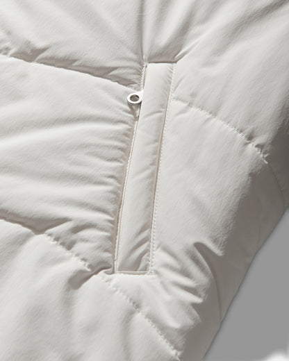 Cav Empt Wave Stitch Puffer Jacket White Coats and Jackets Down Jackets CES28JK02 WHITE