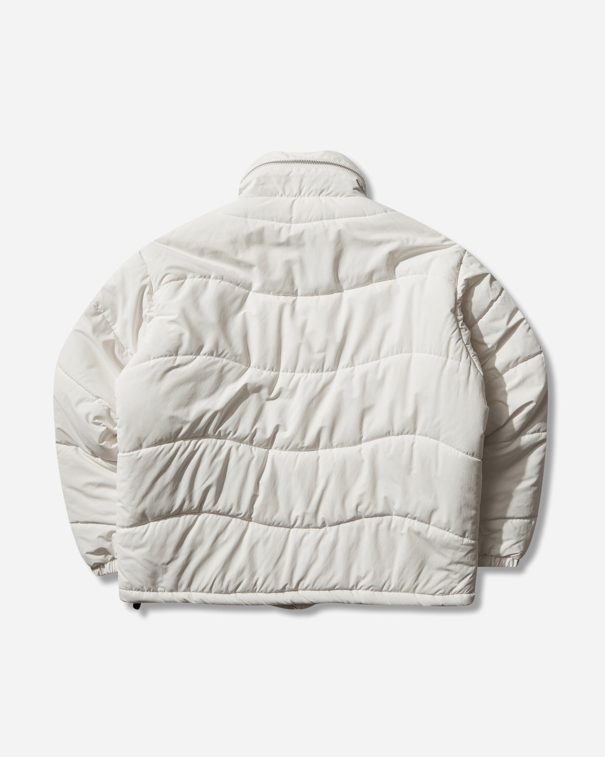 Cav Empt Wave Stitch Puffer Jacket White Coats and Jackets Down Jackets CES28JK02 WHITE