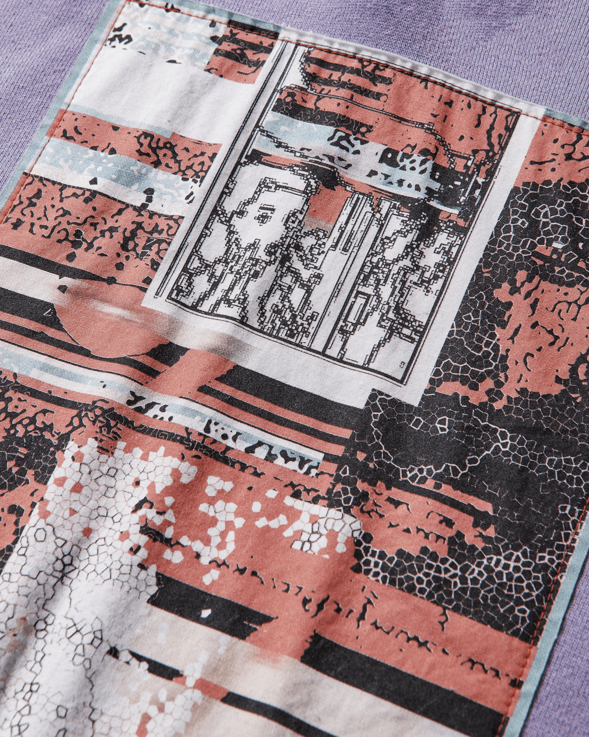 Cav Empt Md Lip Reader Hoody Purple Sweatshirts Hoodies CES28CS08 PURPLE