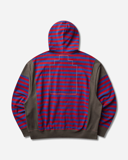 Cav Empt Side Colour Stripe Light Hoody Red Sweatshirts Hoodies CES29CS24 RED
