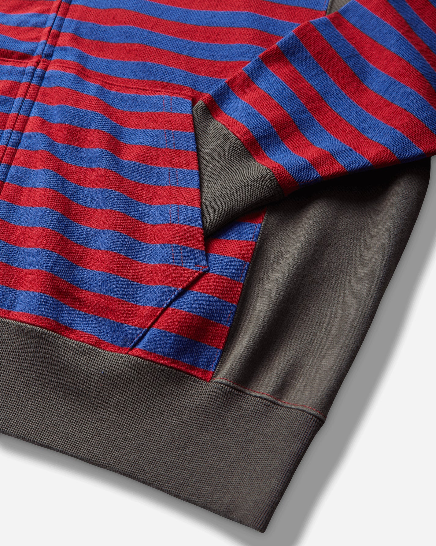 Cav Empt Side Colour Stripe Light Hoody Red Sweatshirts Hoodies CES29CS24 RED