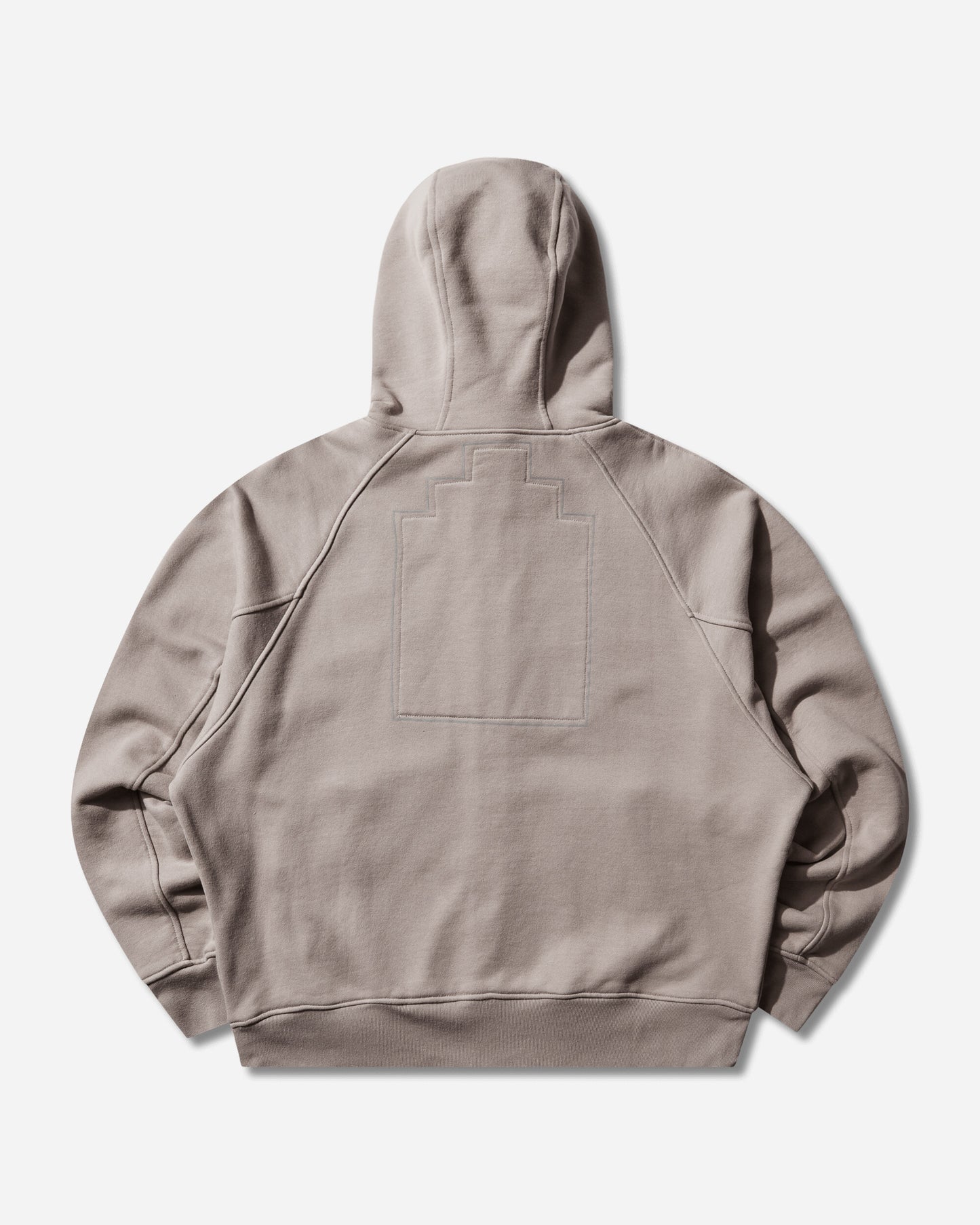 Cav Empt Solid Big Heavy Zip Hoody Beige Sweatshirts Hoodies CES29CS08 BEIGE