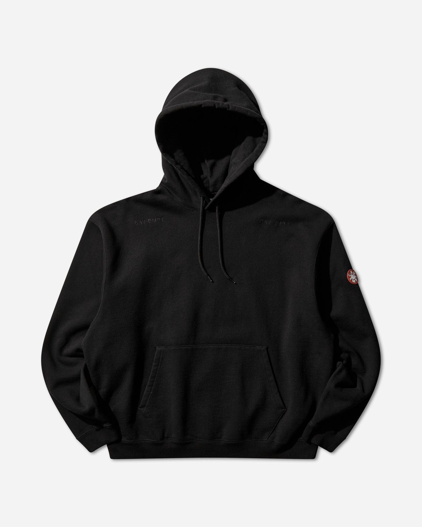 Cav Empt Solid Loose Hoody Black Black Sweatshirts Hoodies CES28CS13 BLACK