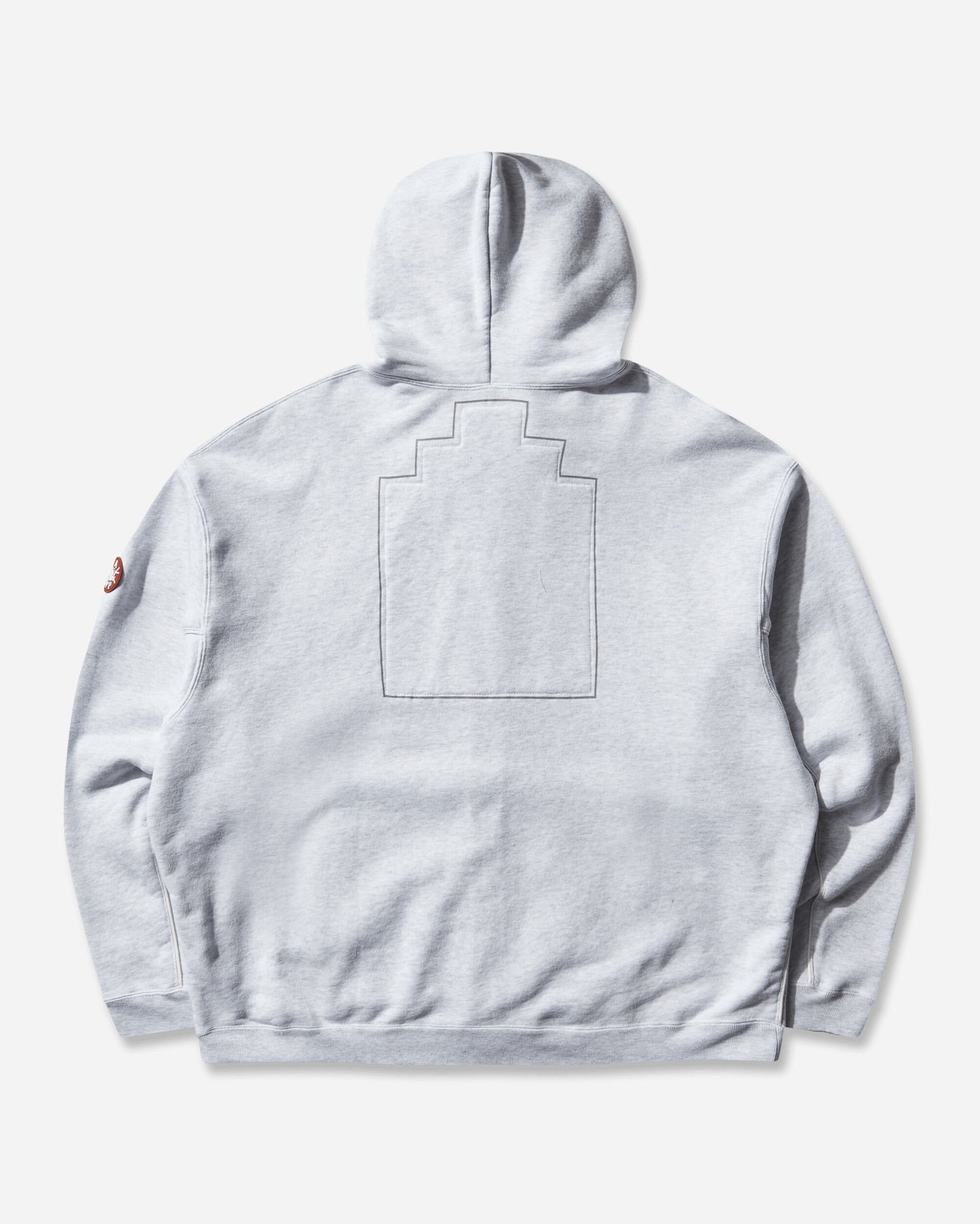 Cav Empt Solid Loose Zip Hoody Grey Sweatshirts Hoodies CES28CS07 GREY