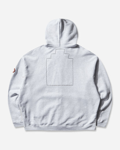 Cav Empt Solid Loose Zip Hoody Grey Sweatshirts Hoodies CES28CS07 GREY