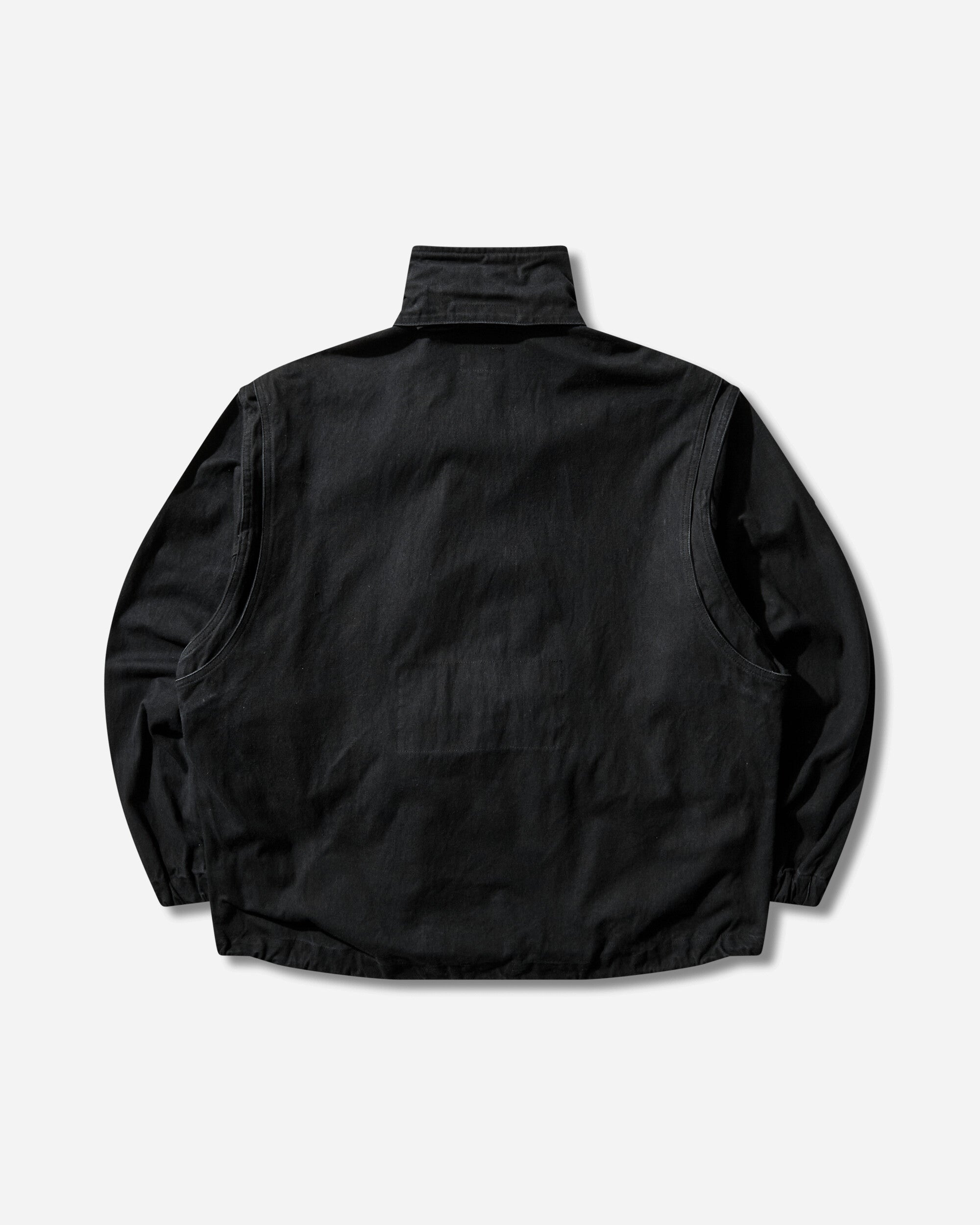 Cav Empt Canvas Casual Zip Jacket Black Coats and Jackets Jackets CES29JK10 BLACK