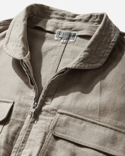 Cav Empt Casual Zip Short Jacket Beige Coats and Jackets Jackets CES29JK12 BEIGE