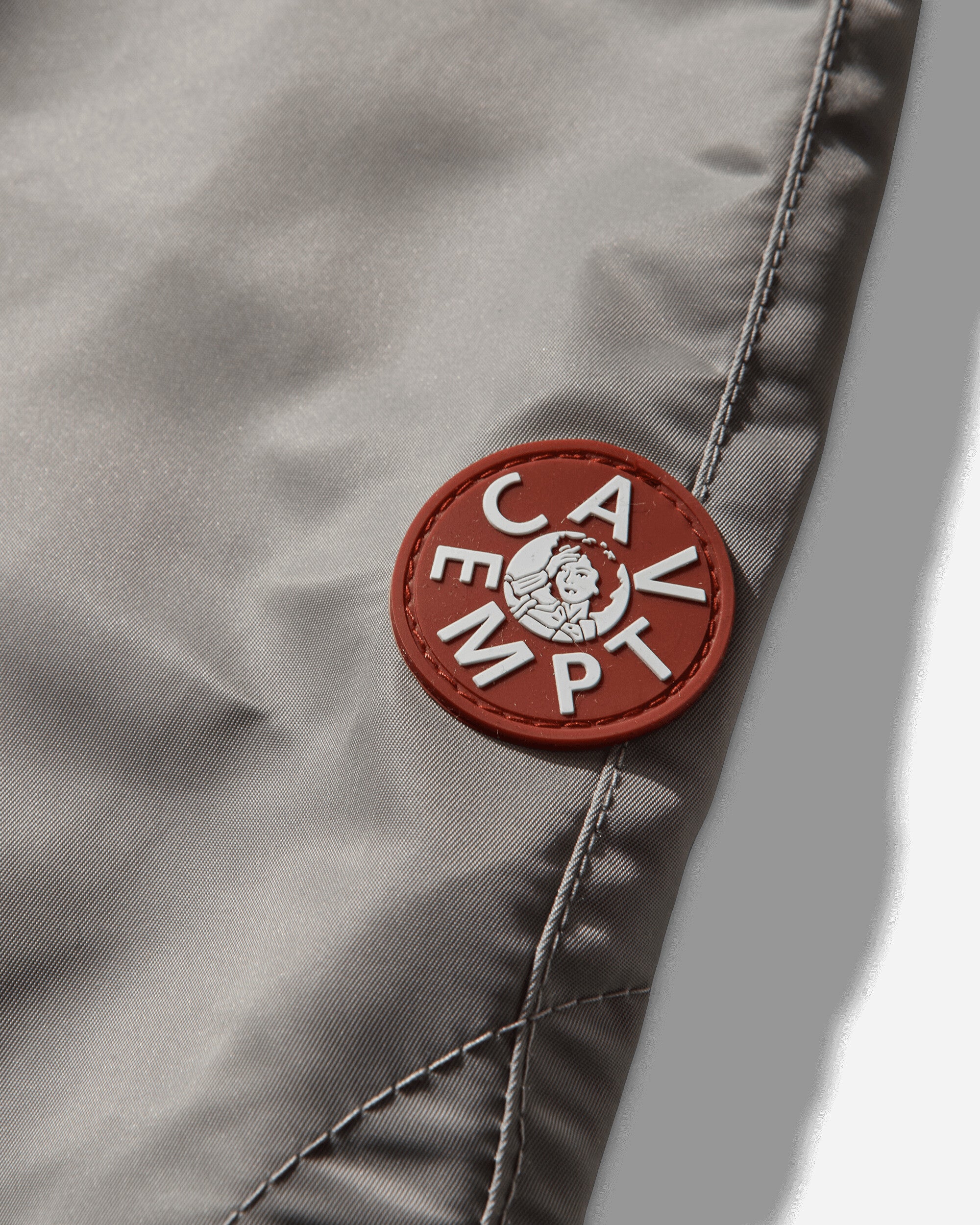 Cav Empt Design Nylon Zip Jacket Grey Coats and Jackets Jackets CES29JK04 GREY