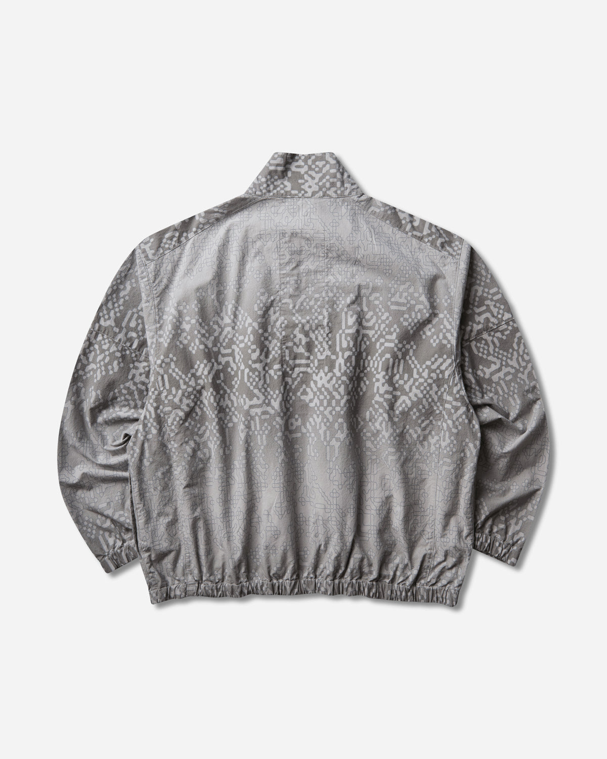 Cav Empt Paneled Digi7 Zip Jacket Grey Coats and Jackets Jackets CES30JK13 GREY