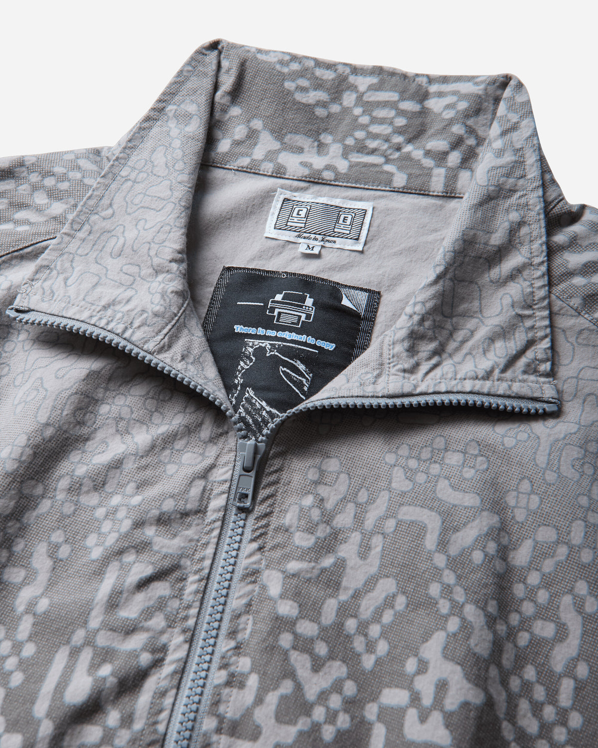 Cav Empt Paneled Digi7 Zip Jacket Grey Coats and Jackets Jackets CES30JK13 GREY