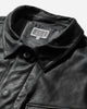 Cav Empt Community Leather Jacket Grey Black Coats and Jackets Leather Jackets CES29JK02 GREYBLACK