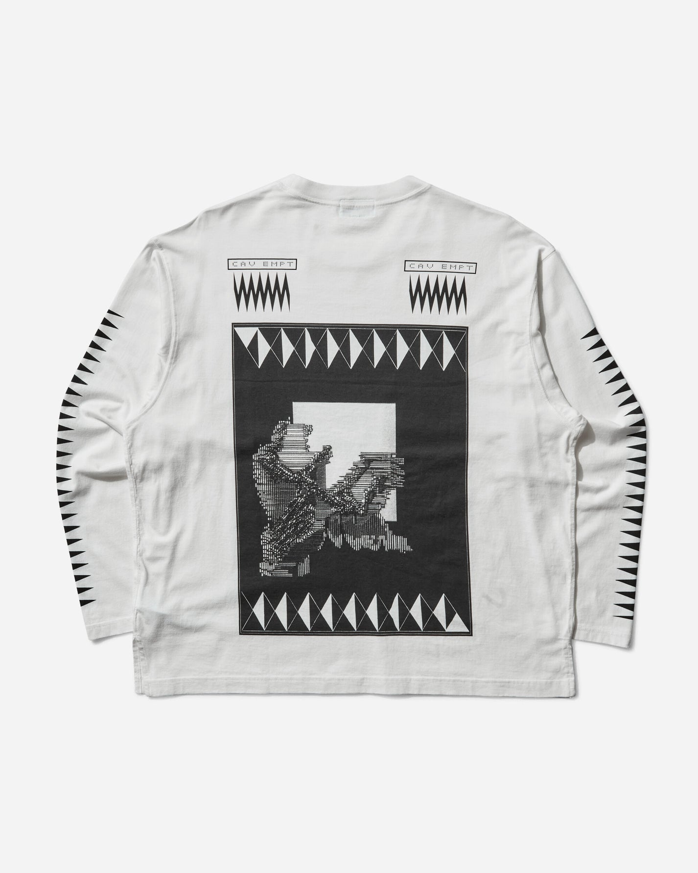 Cav Empt Century Cameo Long Sleeve T White T-Shirts Longsleeve CES28LT03 WHITE