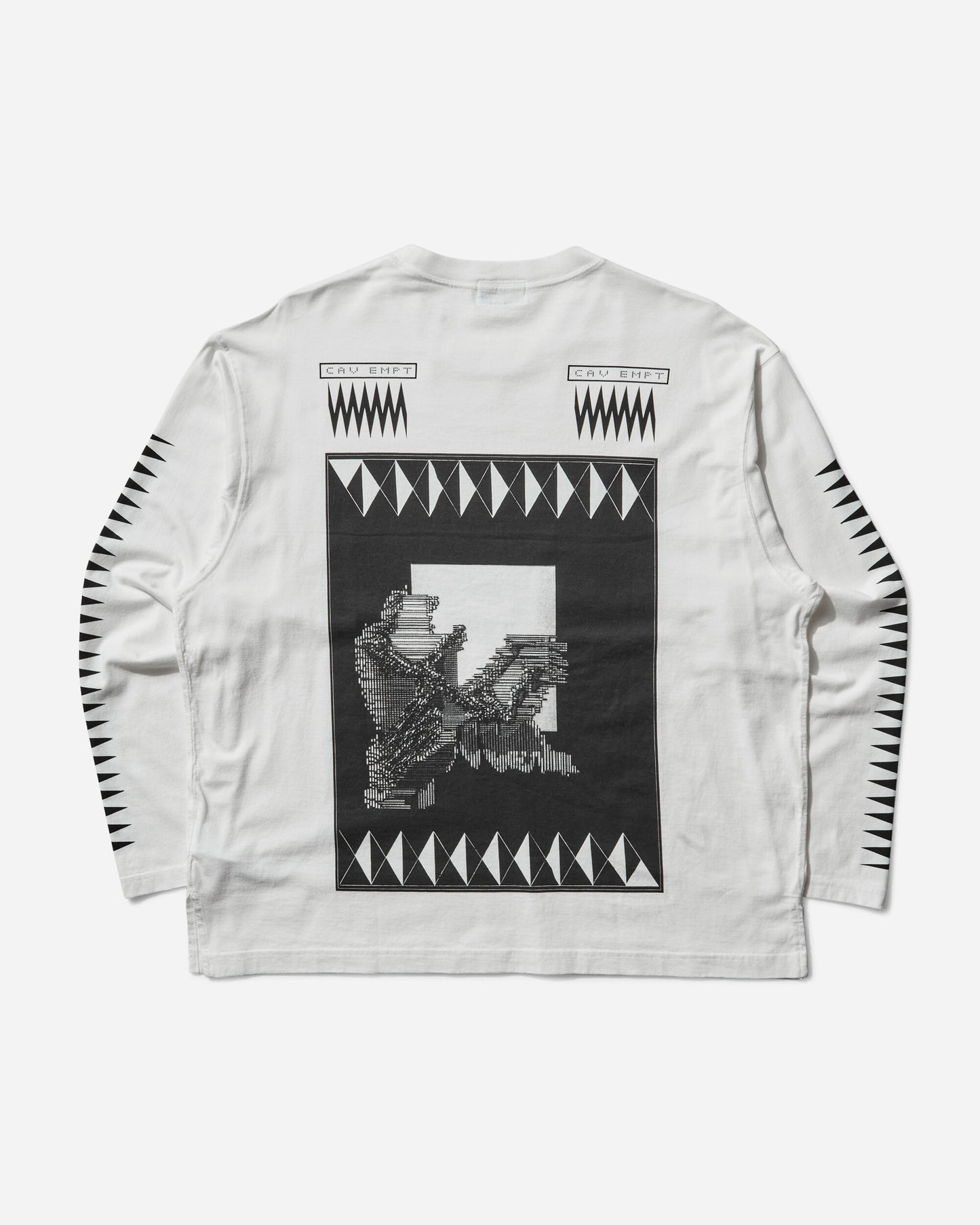 Cav Empt Century Cameo Long Sleeve T White T-Shirts Longsleeve CES28LT03 WHITE