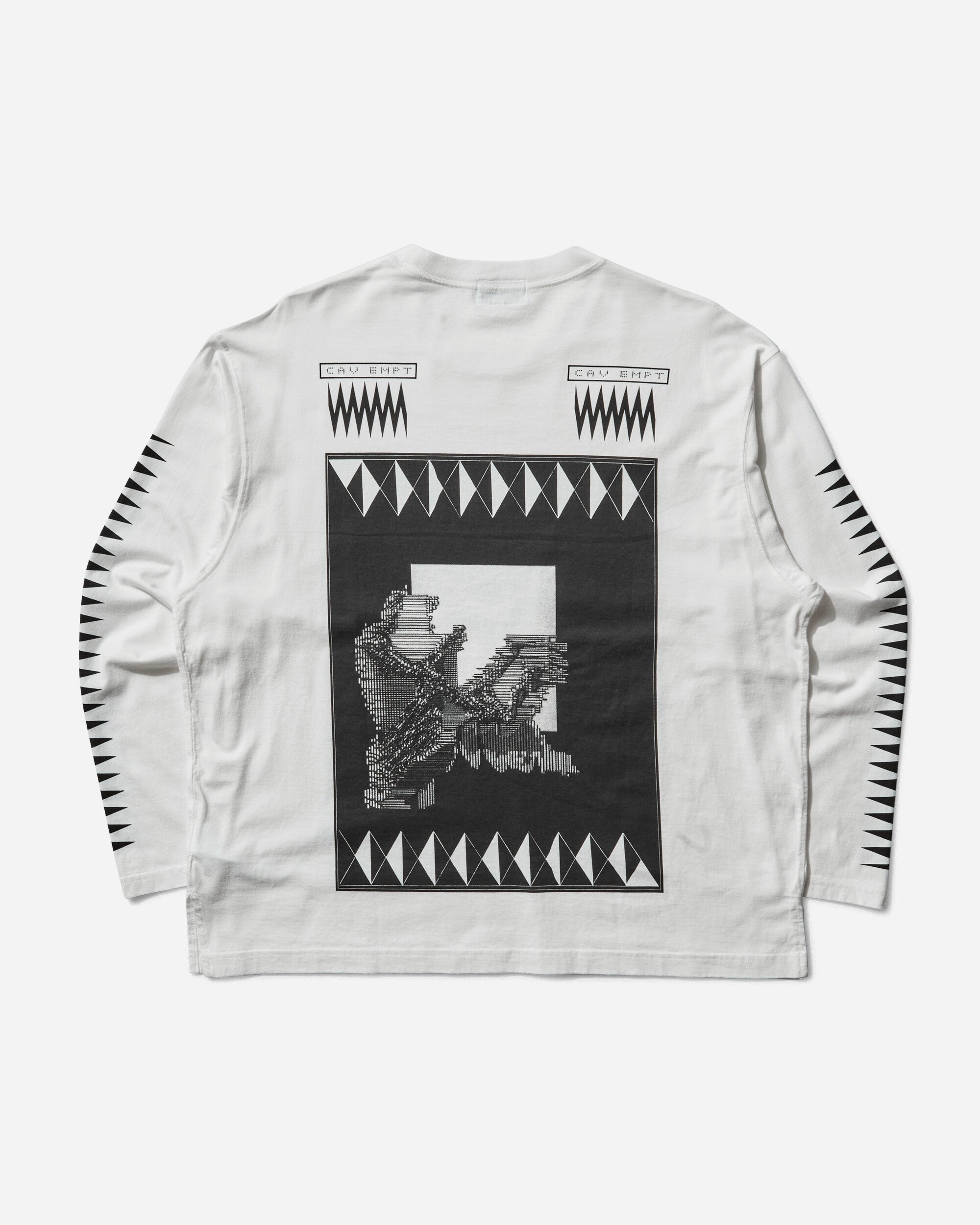 Cav Empt Century Cameo Long Sleeve T White T-Shirts Longsleeve CES28LT03 WHITE