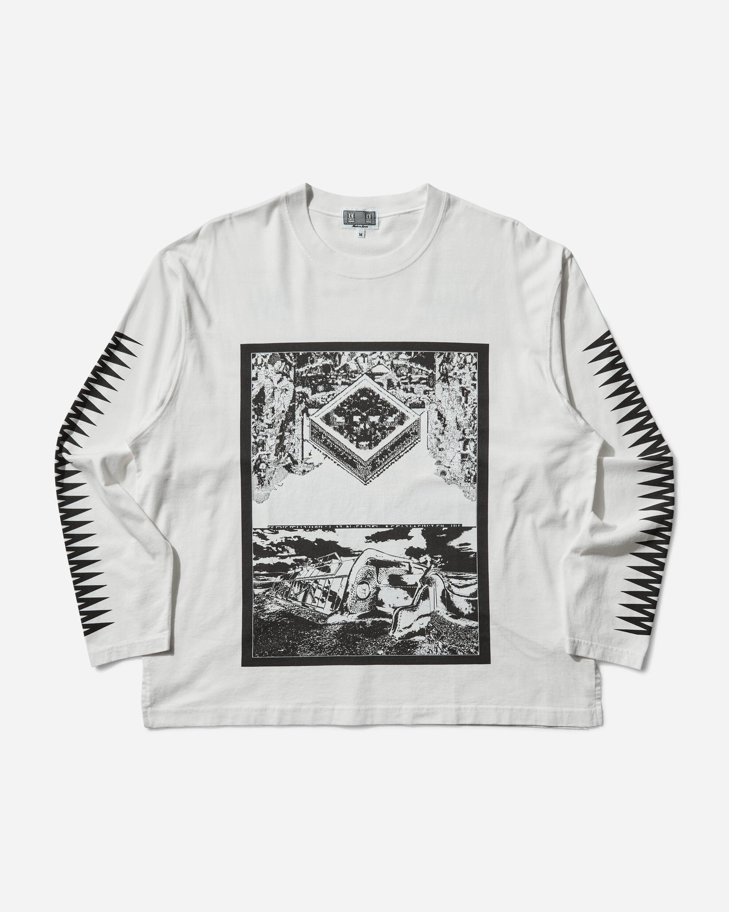 Cav Empt Century Cameo Long Sleeve T White T-Shirts Longsleeve CES28LT03 WHITE