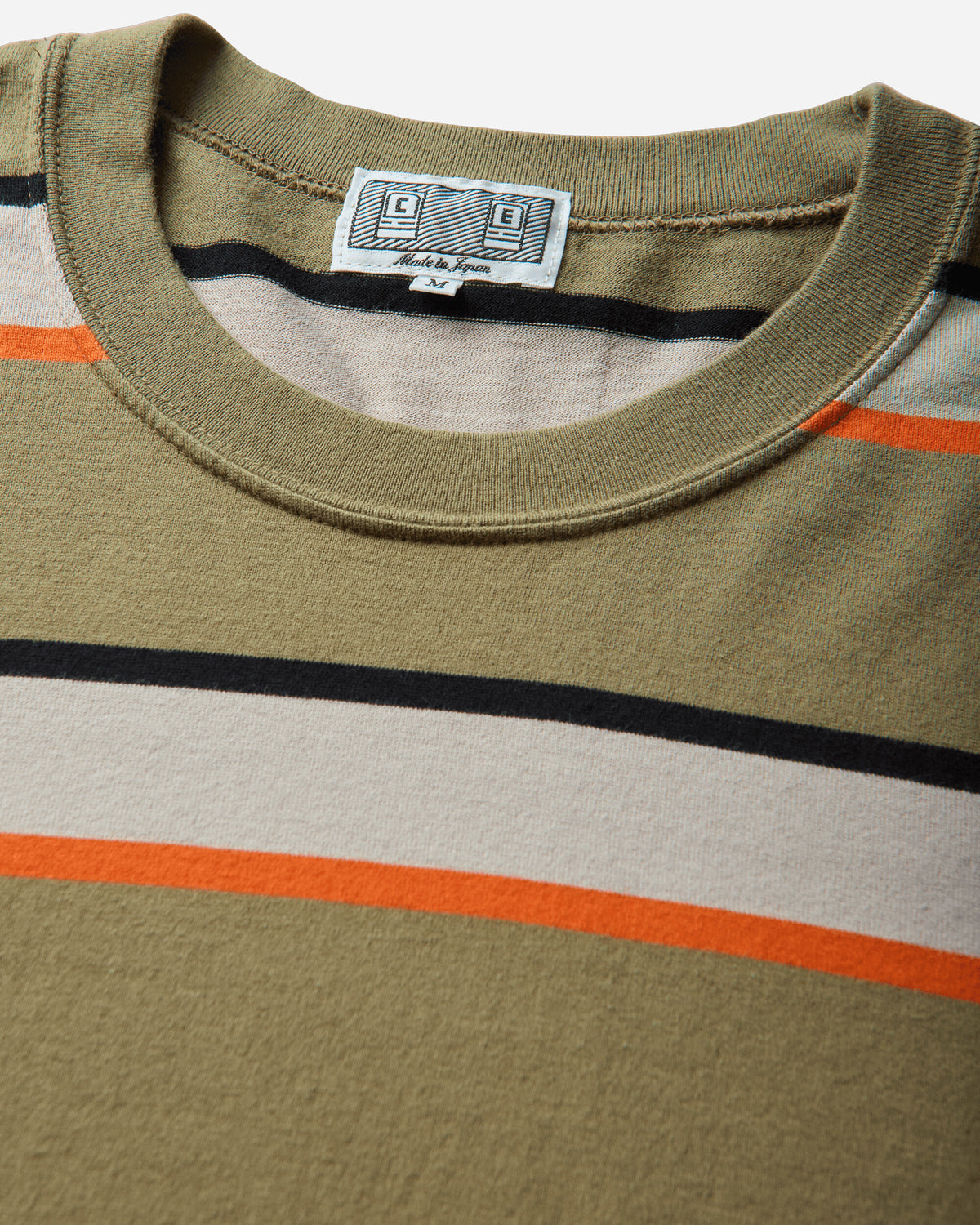 Cav Empt Distinction Stripe Long Sleeve T Green T-Shirts Longsleeve CES30LT03 GREEN