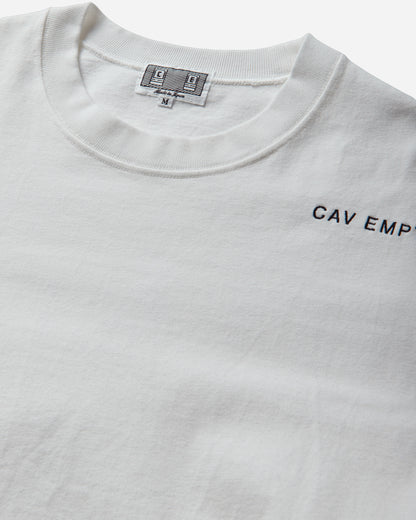 Cav Empt Md Sitcon Heavy Long Sleeve T White T-Shirts Longsleeve CES29LT03 WHITE