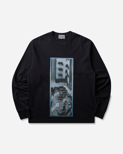 Cav Empt Washed As Mere Reality Long Sleeve T Black T-Shirts Longsleeve CES30LT01 BLACK