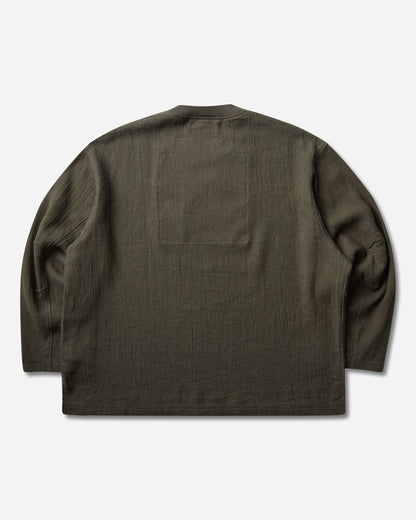 Cav Empt Washed Cl Long Sleeve Khaki T-Shirts Longsleeve CES29CS29 KHAKI