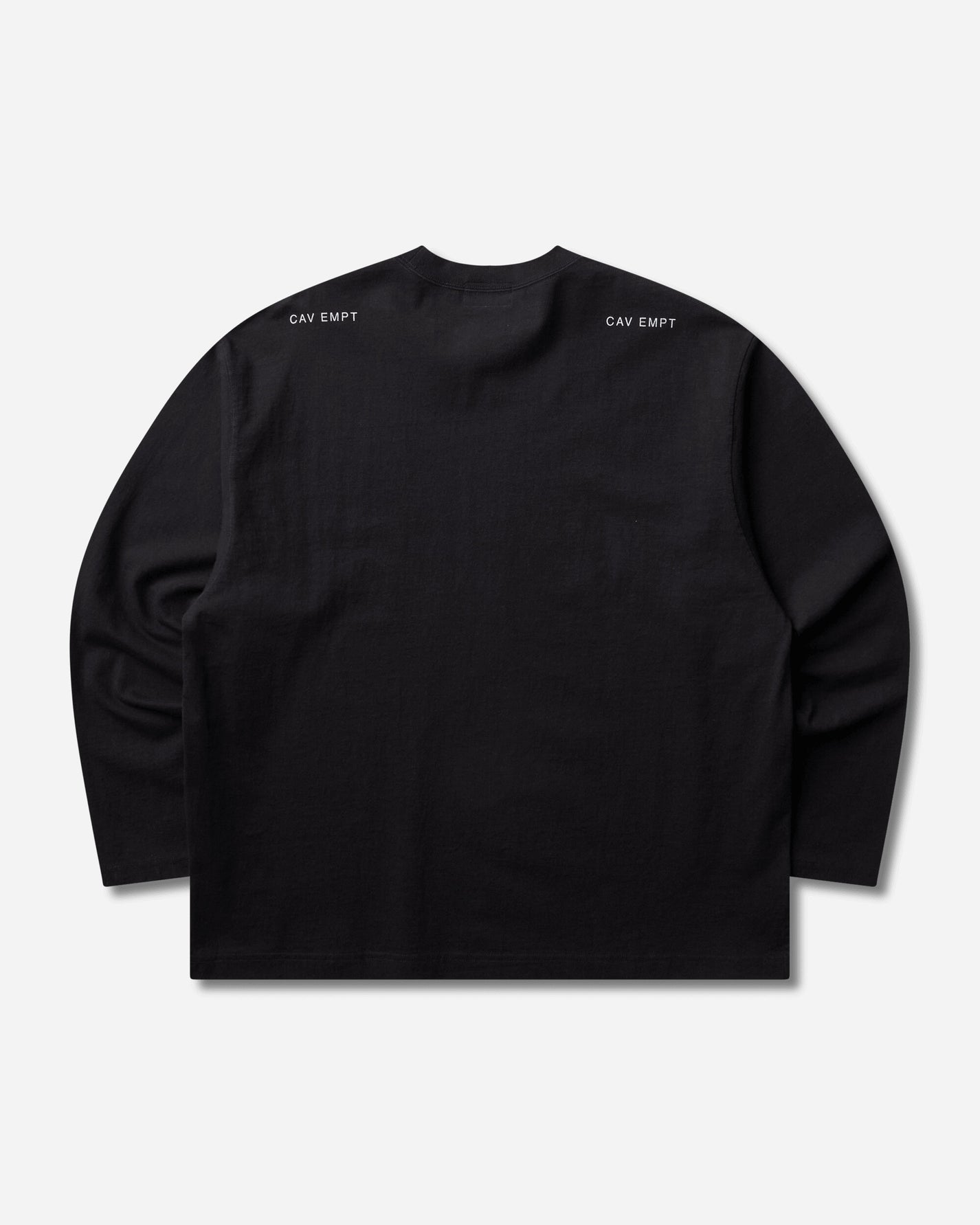 Cav Empt Washed Md Wirecutter Long Sleeve T Black T-Shirts Longsleeve CES29LT01 BLACK