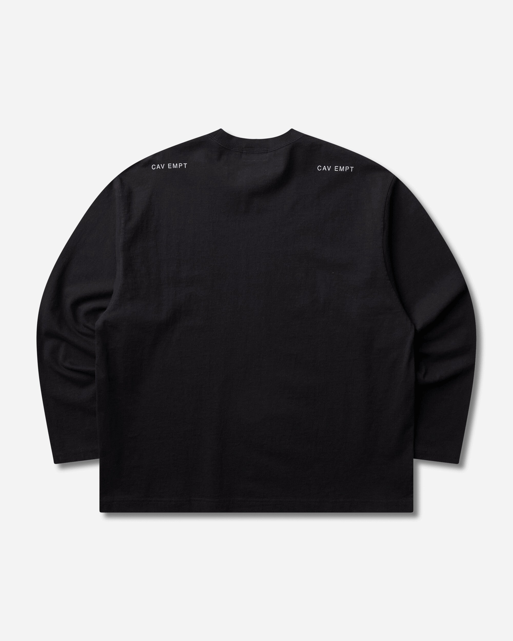 Cav Empt Washed Md Wirecutter Long Sleeve T Black T-Shirts Longsleeve CES29LT01 BLACK
