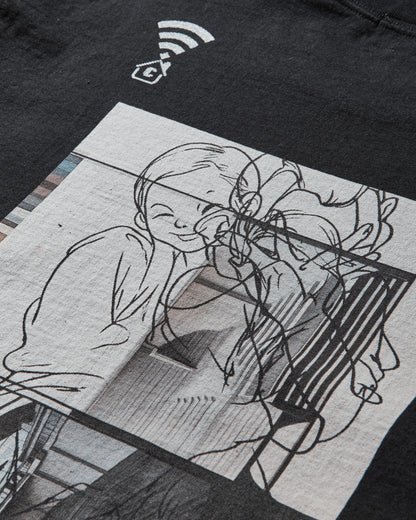 Cav Empt Willow Long Sleeve T Black T-Shirts Longsleeve CES28LT02 BLACK