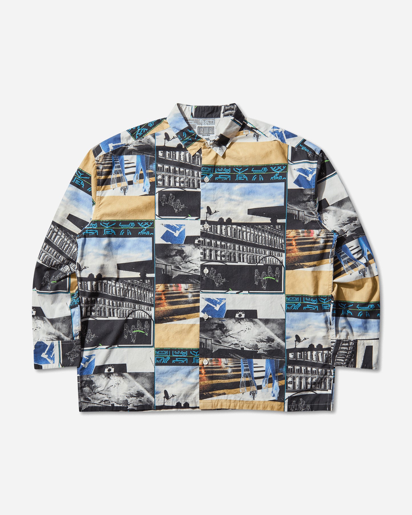Cav Empt Md Hilo / Two Step Shirt Multi Shirts Longsleeve Shirt CES28SH07 MULTI
