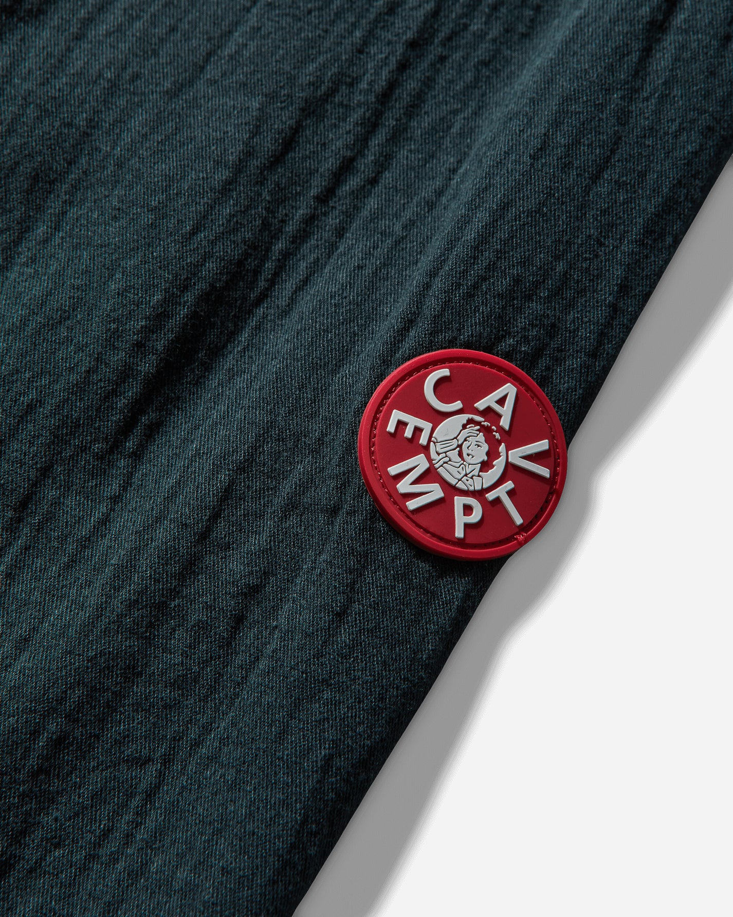 Cav Empt Soft Cotton Casual Shirt Charcoal Charcoal Shirts Longsleeve Shirt CES28SH05 CHARCOAL