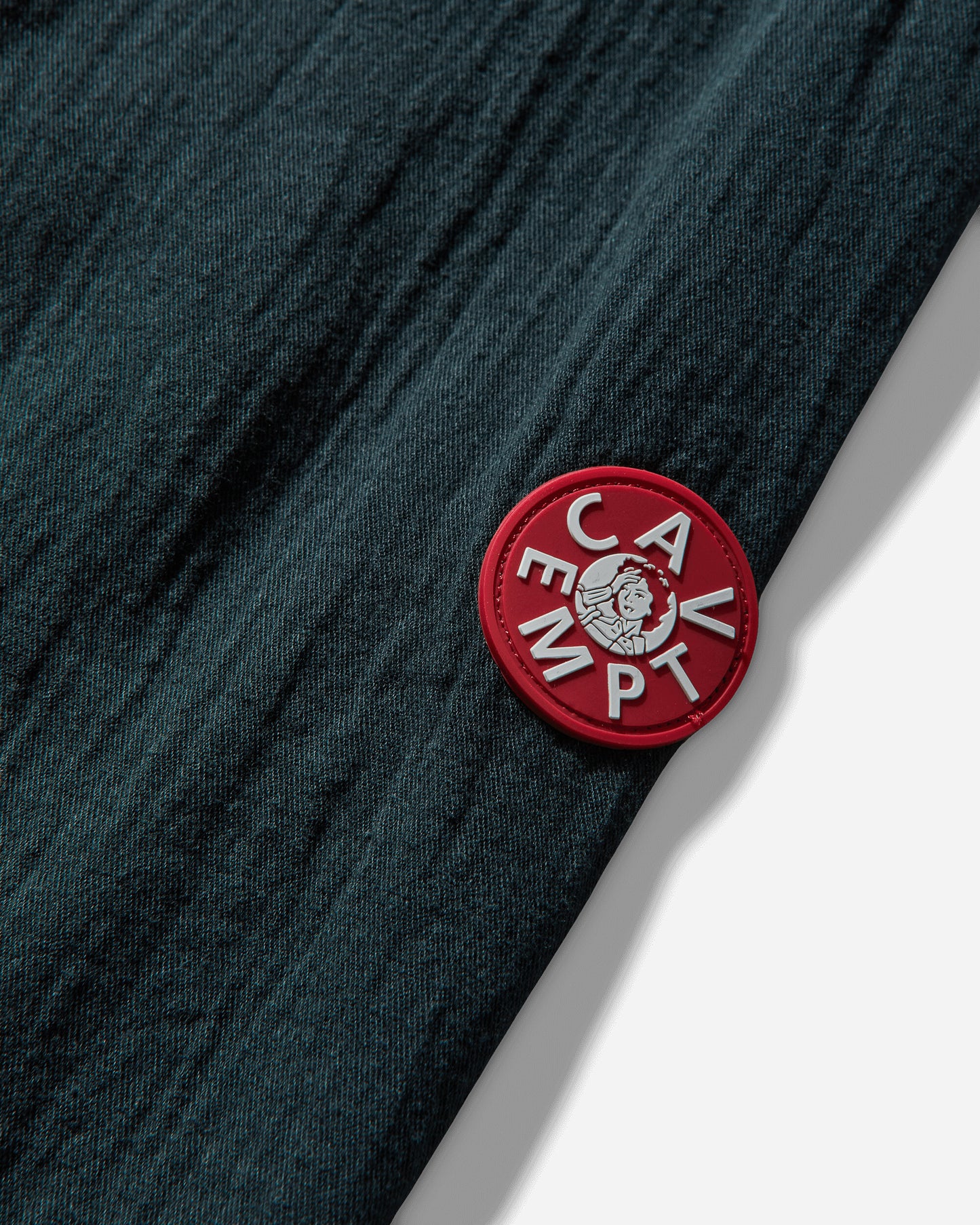 Cav Empt Soft Cotton Casual Shirt Charcoal Charcoal Shirts Longsleeve Shirt CES28SH05 CHARCOAL