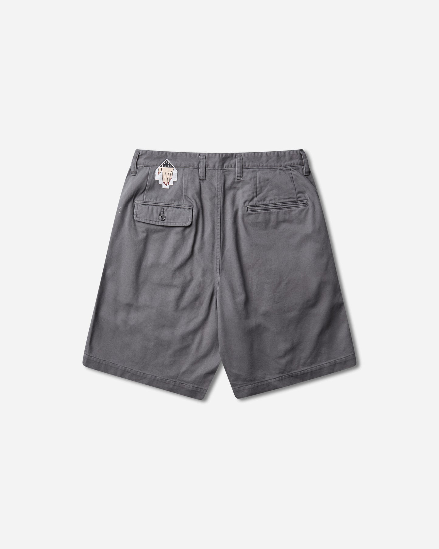 Cav Empt Two Tuck Shorts Grey Shorts Short CES29PT13 GREY