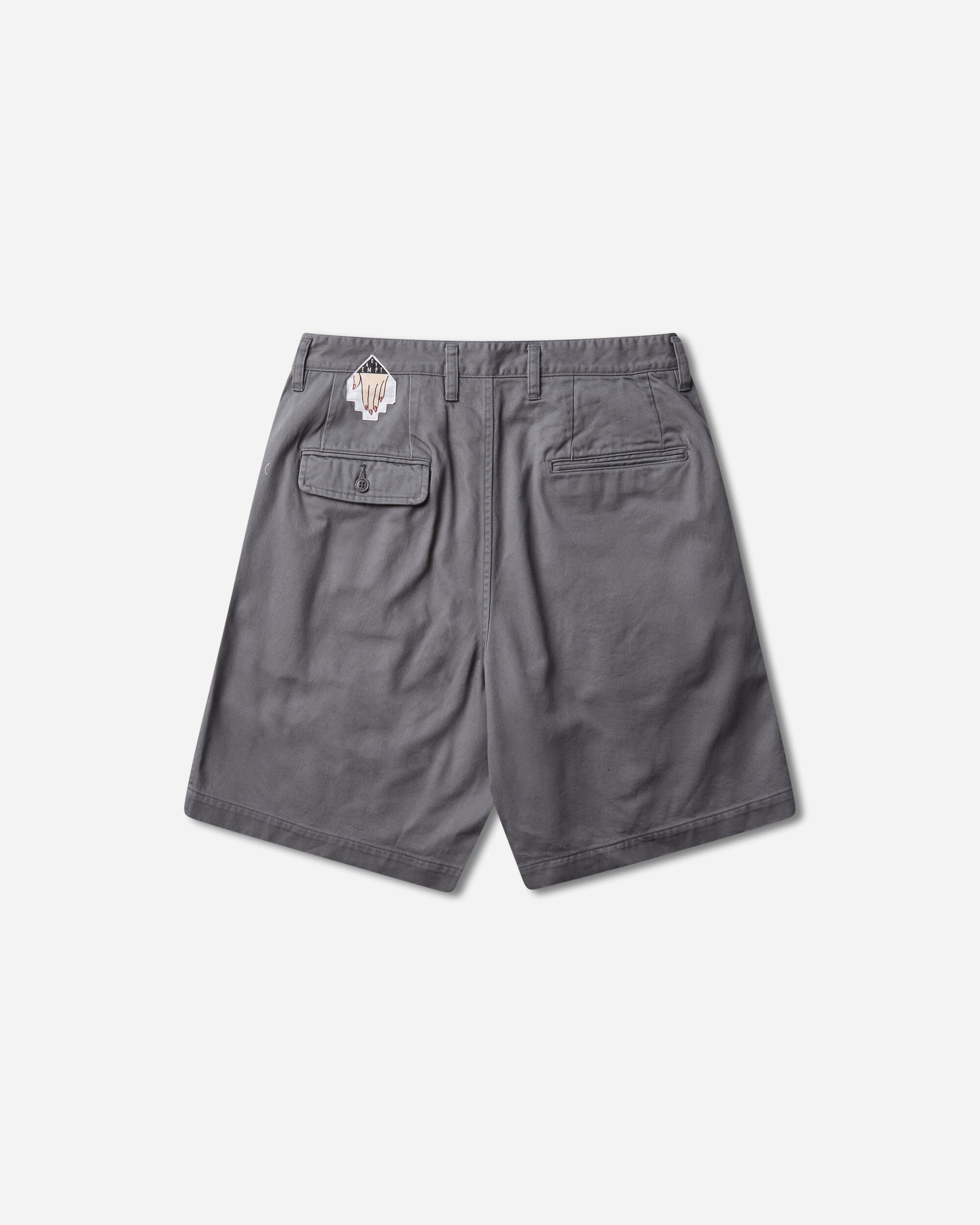 Cav Empt Two Tuck Shorts Grey Shorts Short CES29PT13 GREY
